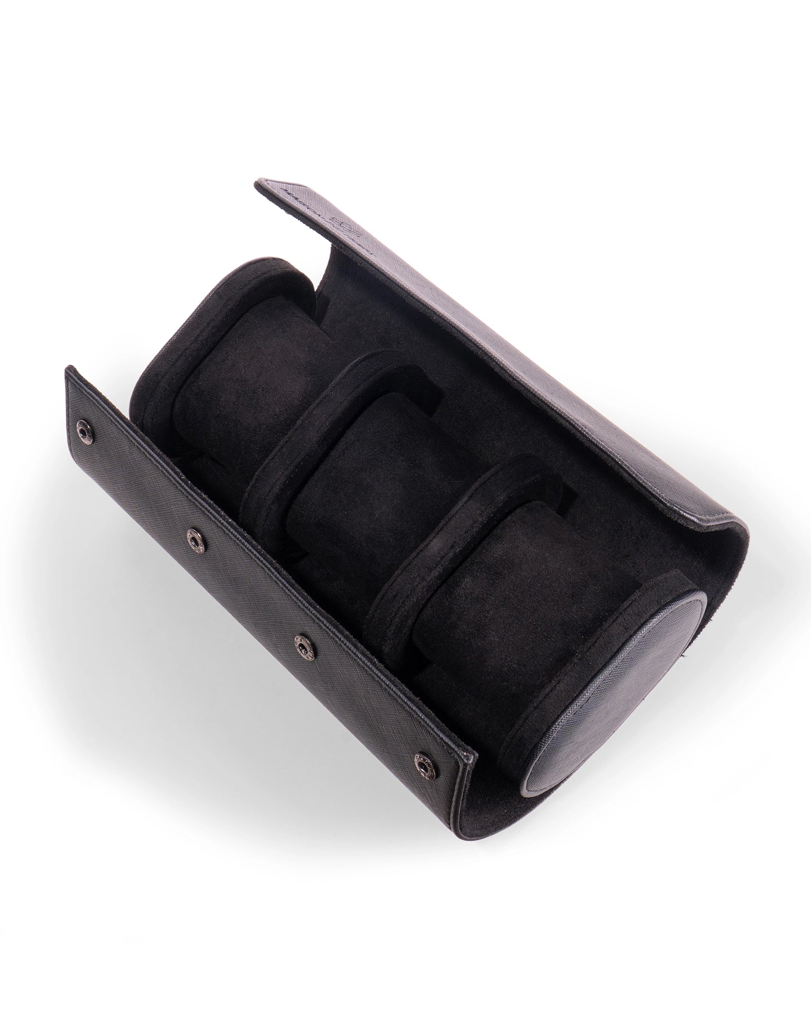 Black Watch Case - 3 Watches