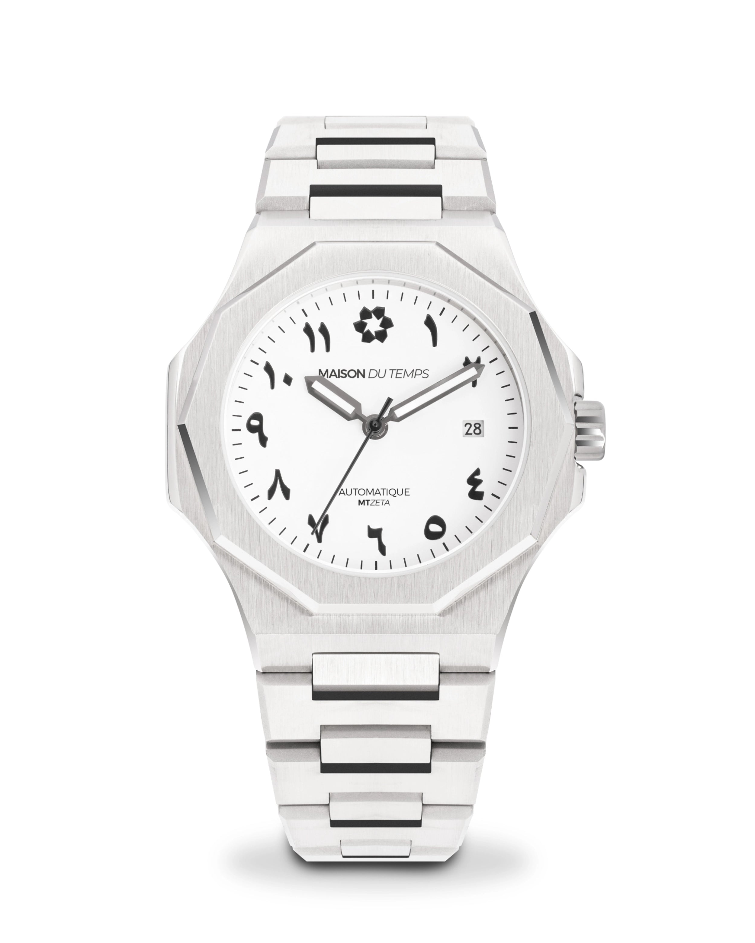 MTZeta Arabic White Steel
