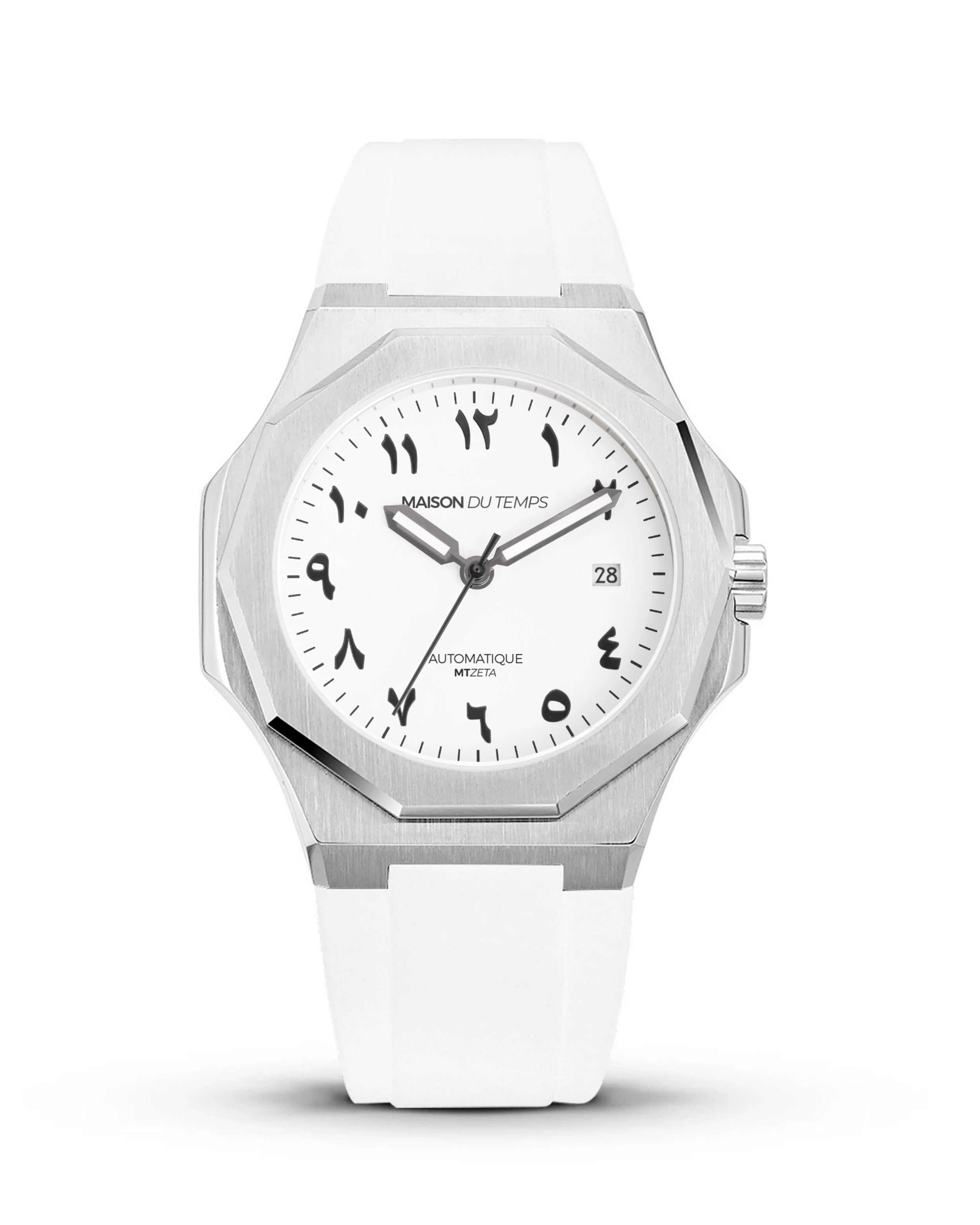 MTZeta Arabic White Silicone White