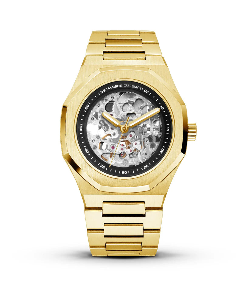 MTBeta Skeleton Gold Steel