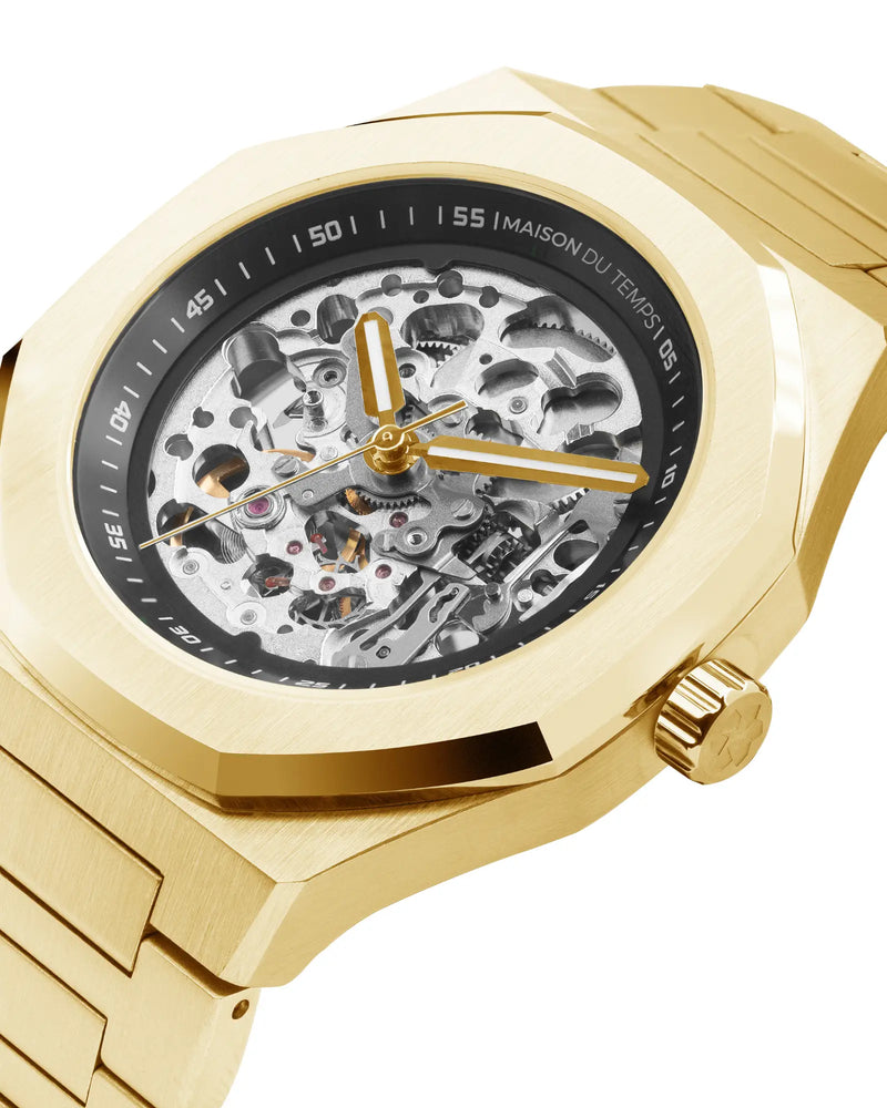MTBeta Skeleton Gold Steel