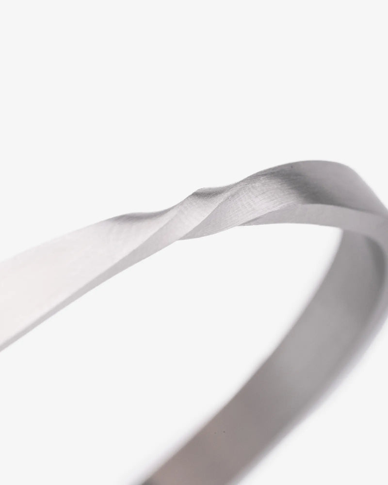 Helix Steel Bangle