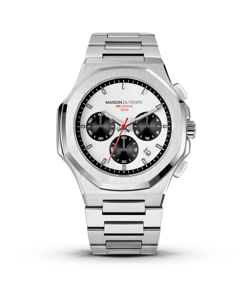MTGamma Chronograph White Steel