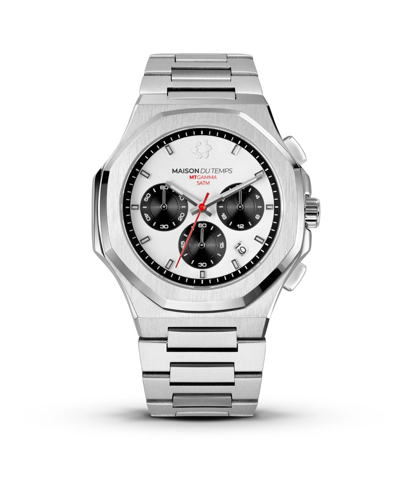MTGamma Chronograph White Steel