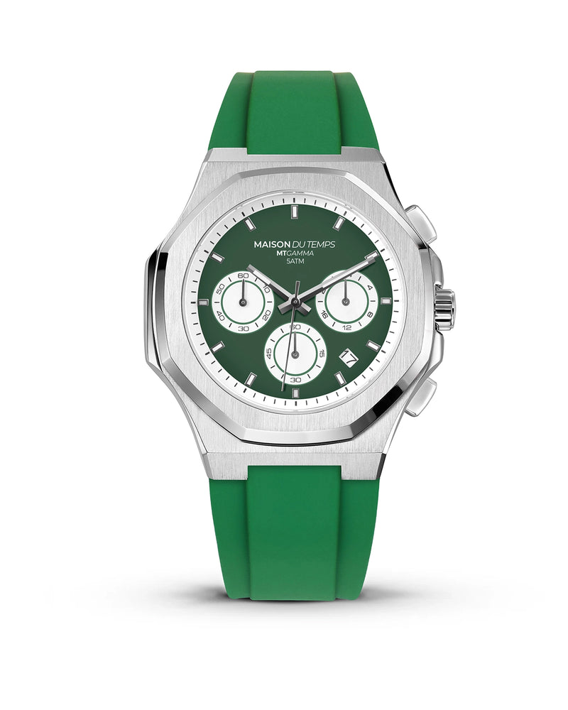 MTGamma Chronograph Green Silicone Green
