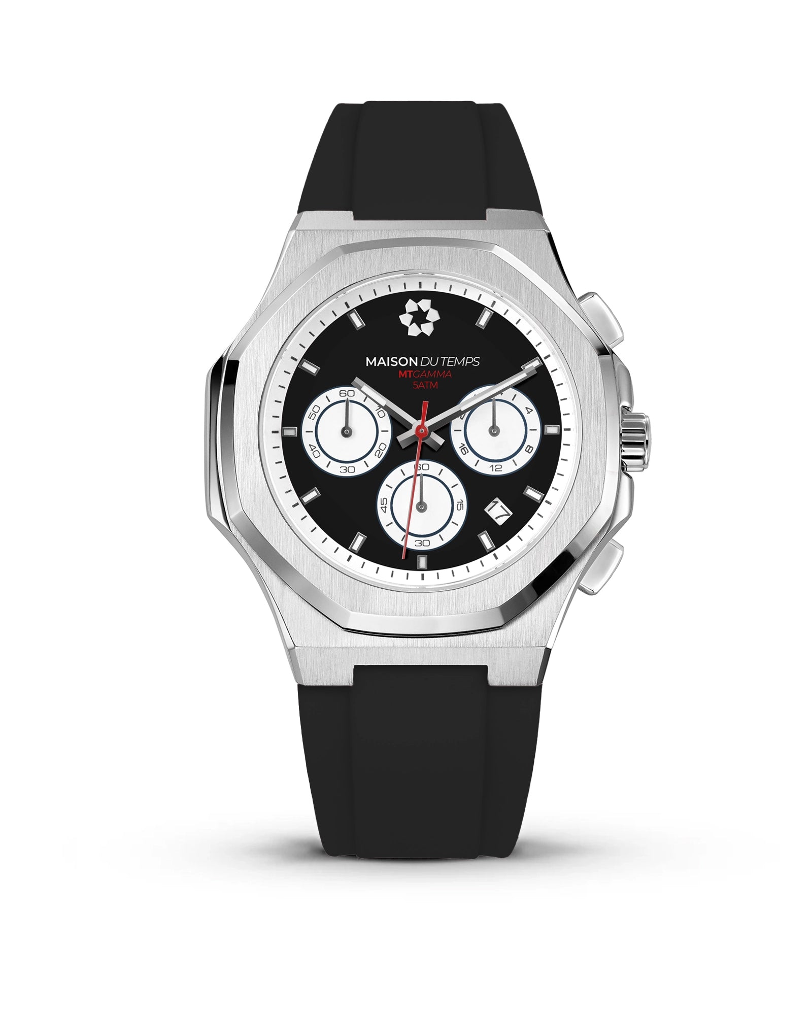 MTGamma Chronograph Black Silicone Black
