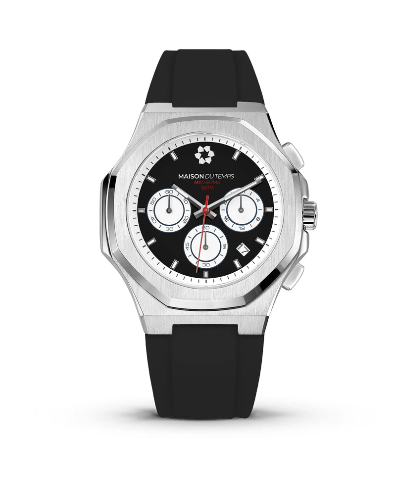 MTGamma Chronograph Black Silicone Black