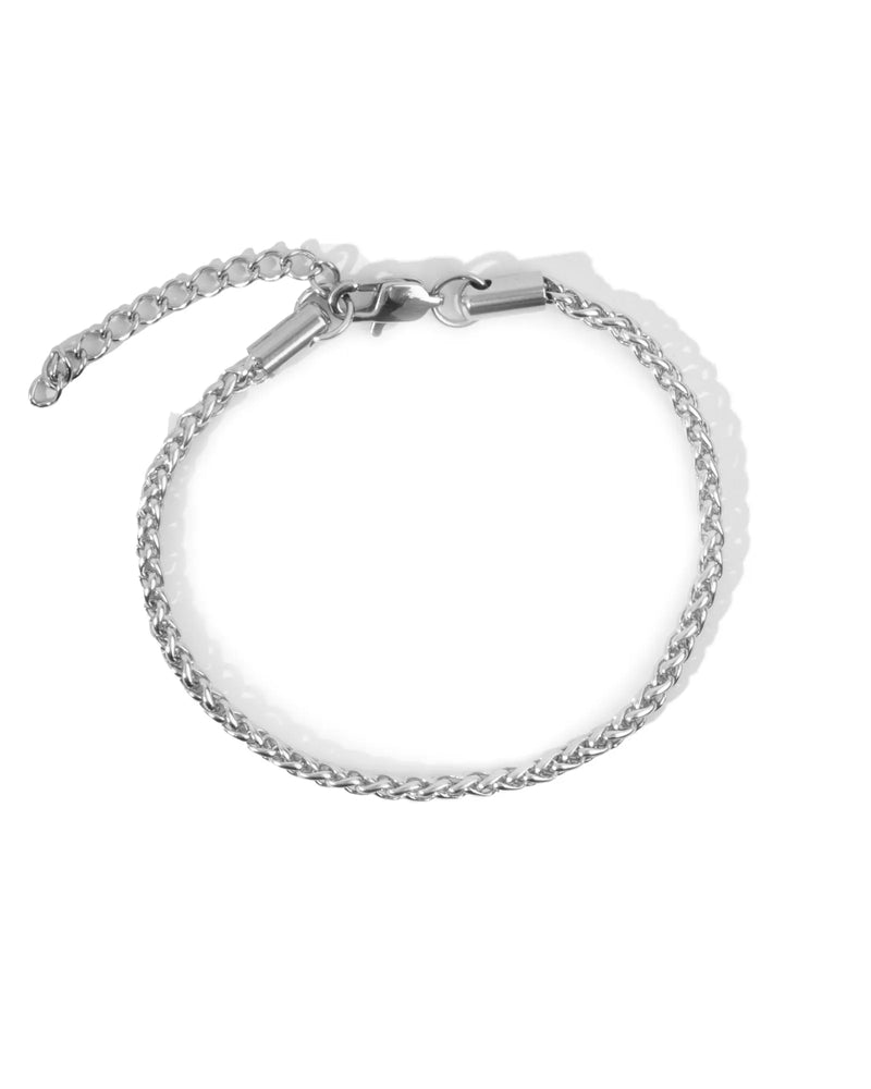 Braided Mesh Steel Bracelet