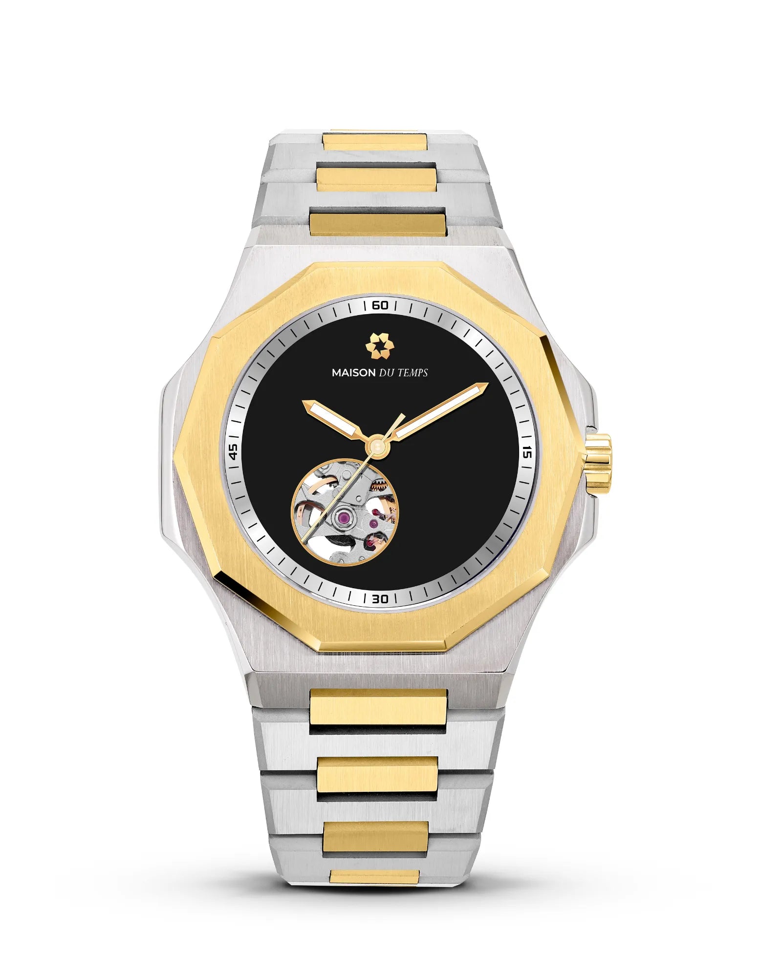 MTZeta Open Heart Black Gold Yellow Steel