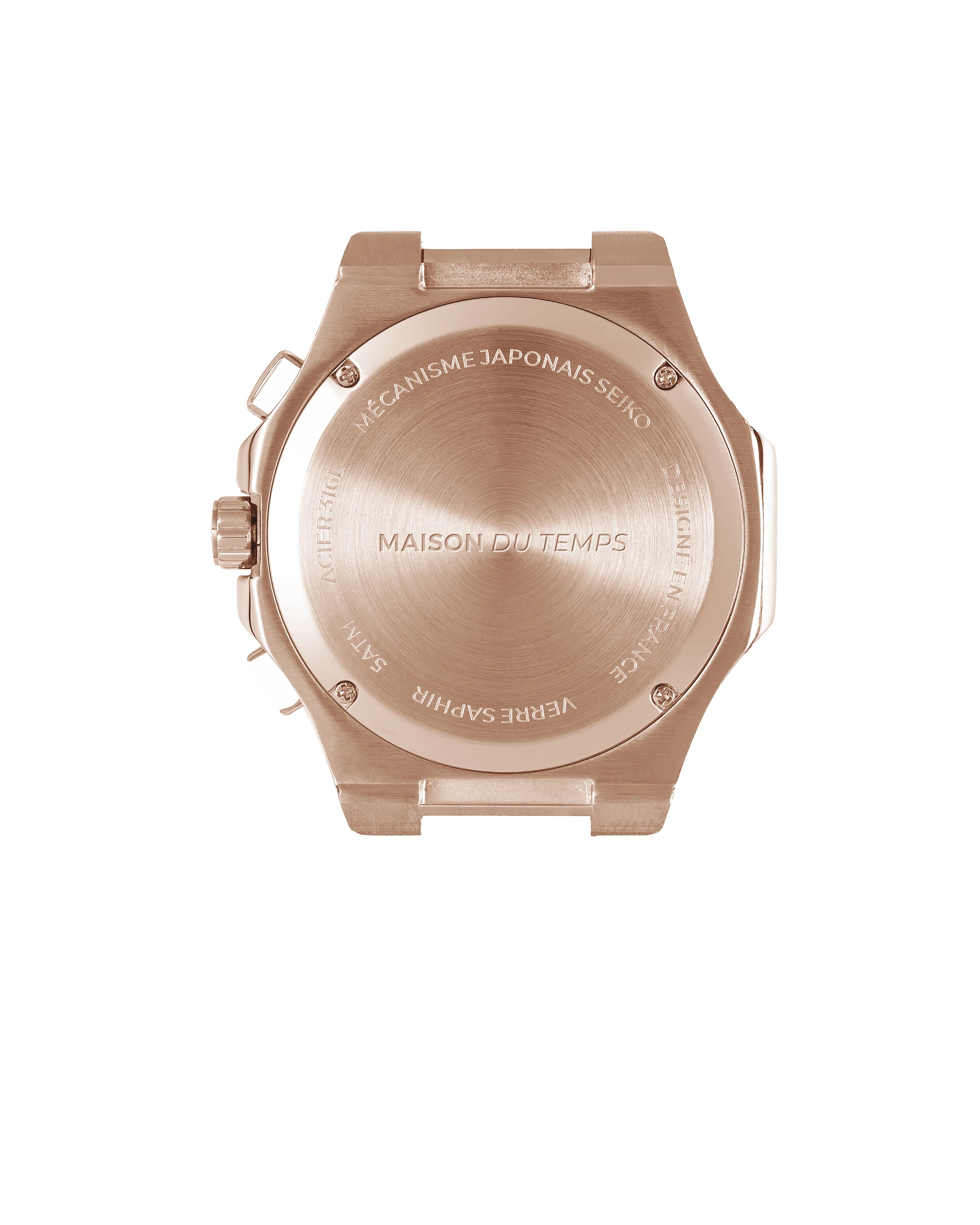 MTGamma Chronograph Grün – Roségoldener Stahl