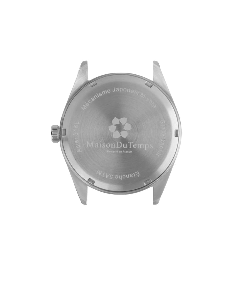 MTOmicron Silver Black Leather