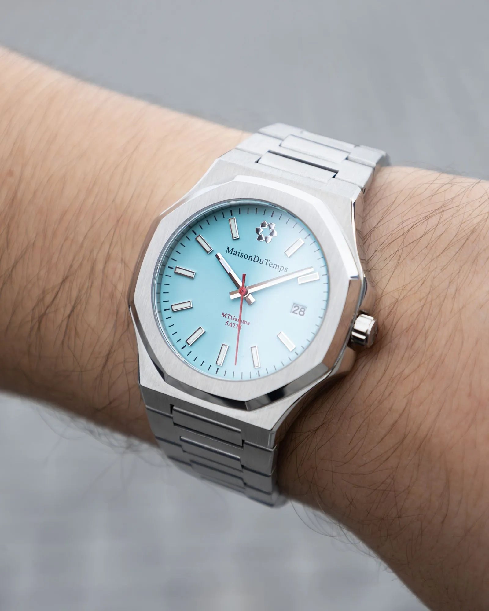 MTGamma Turquoise with Turquoise Silicone Strap