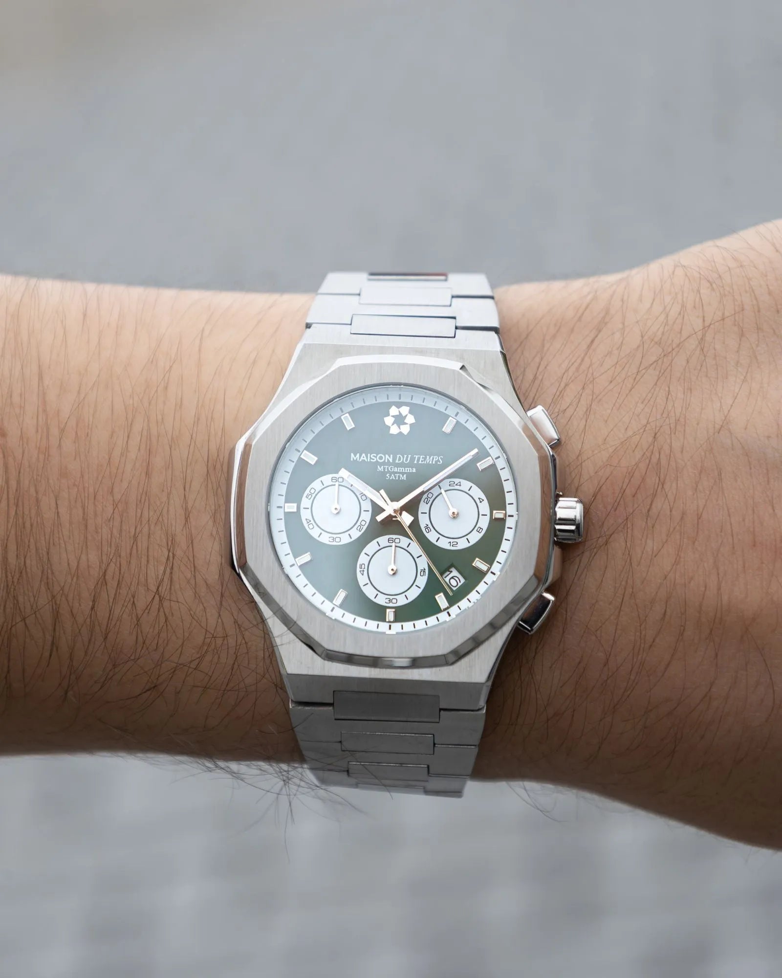 MTGamma Chronograph Green Steel