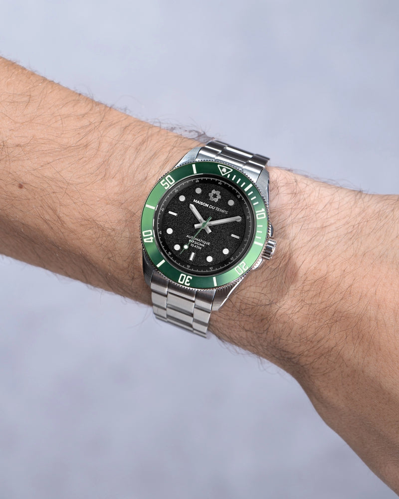 MTSigma Green Steel Bezel