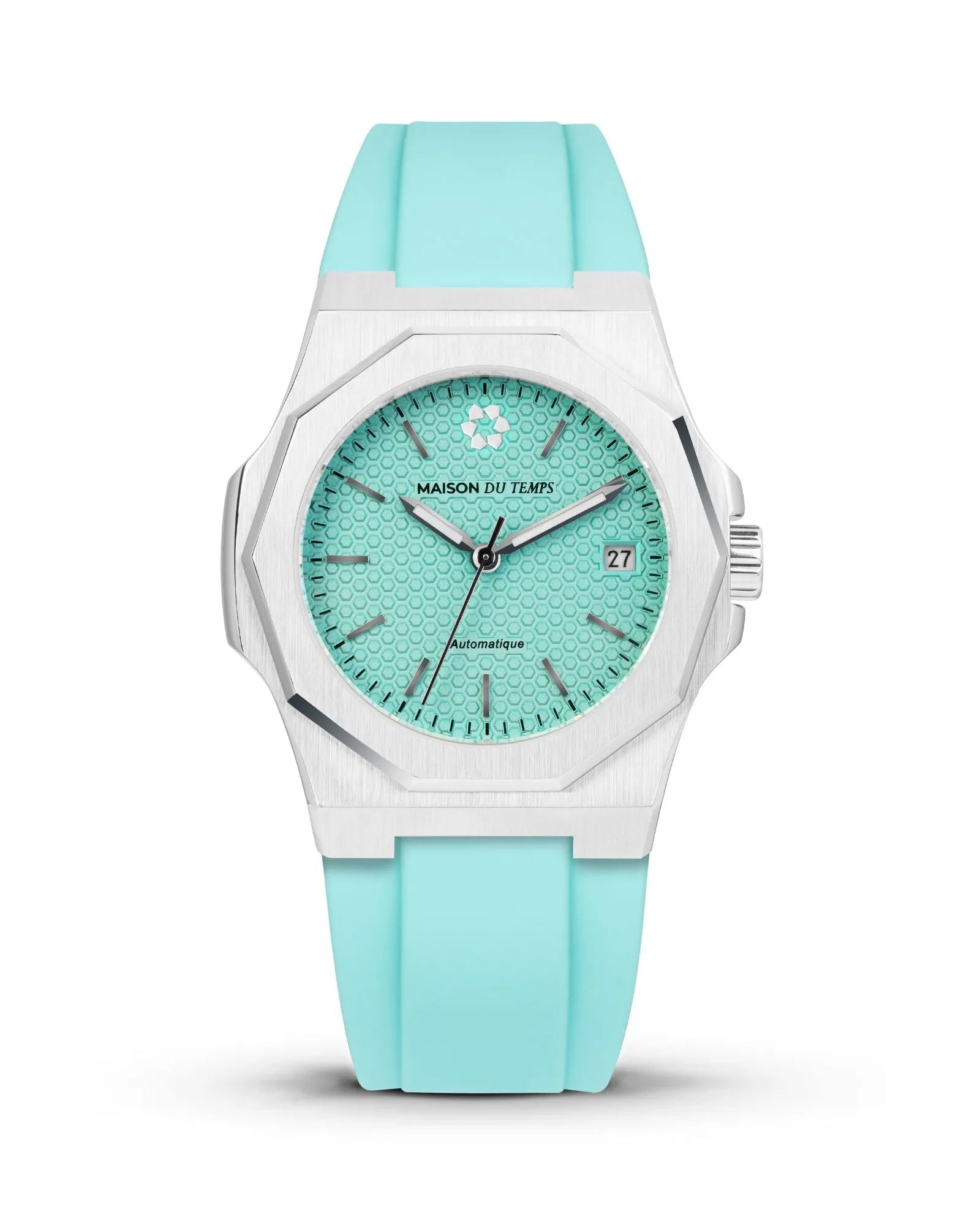 MTZeta Turquoise with Turquoise Silicone Strap