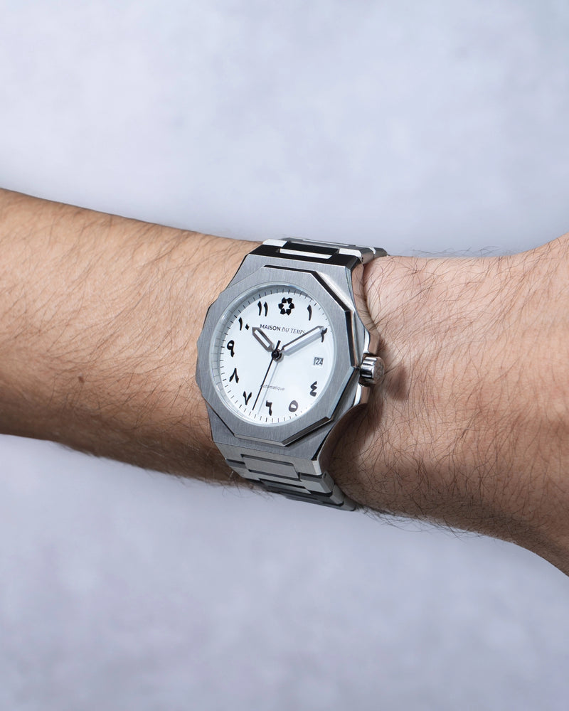 MTZeta Arabic White Steel