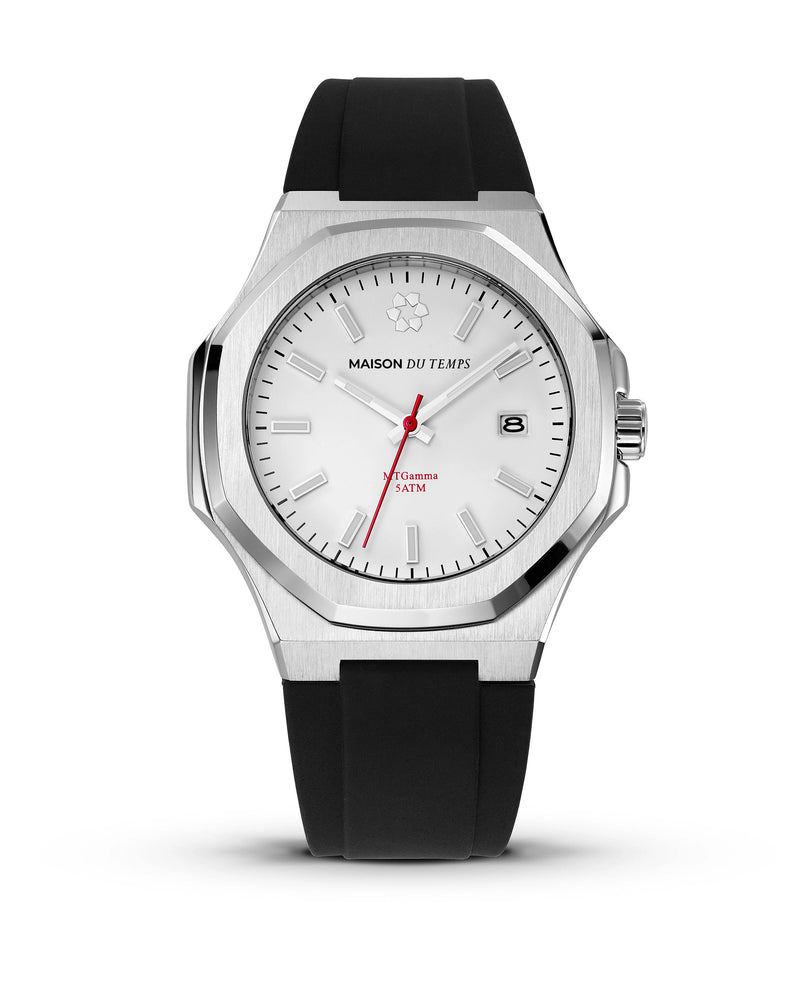 MTGamma White Silicone Black
